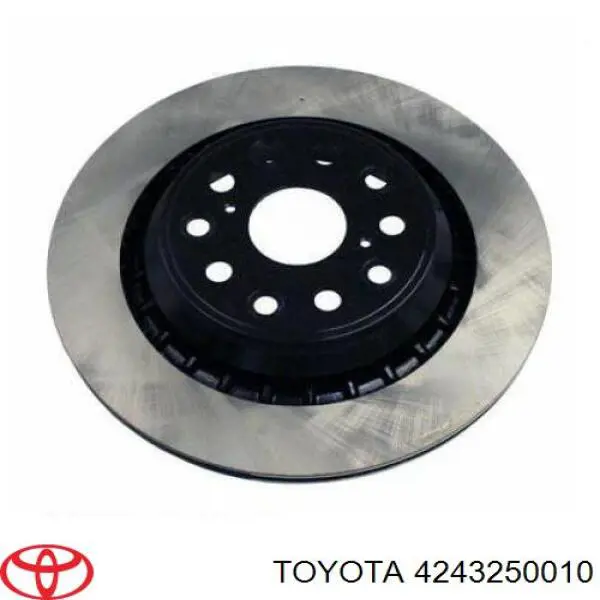 Comprar 4243250010 Toyota Disco de freno trasero