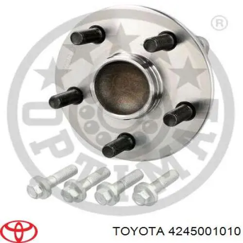 4245001010 Toyota cubo de rueda trasero