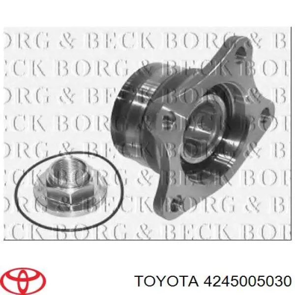 Comprar 4245005030 Toyota Cubo de rueda, Eje trasero