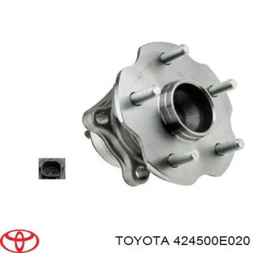 424500E020 Toyota cubo de rueda trasero