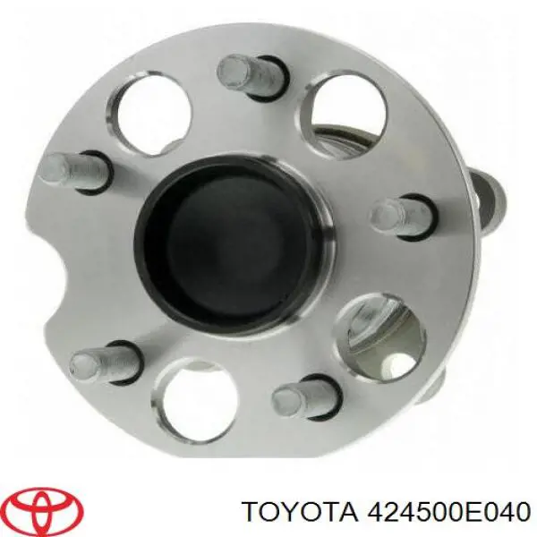 Cubo de rueda trasero derecho 424500E040 Toyota