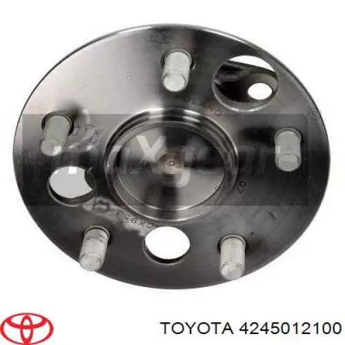 Cubo de rueda trasero Toyota Auris E15