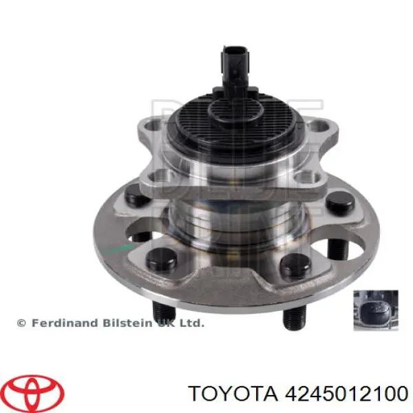 4245012100 Toyota cubo de rueda trasero