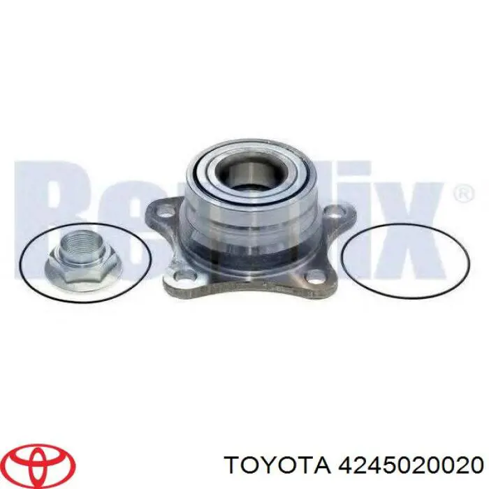 4245020020 Toyota cubo de rueda trasero