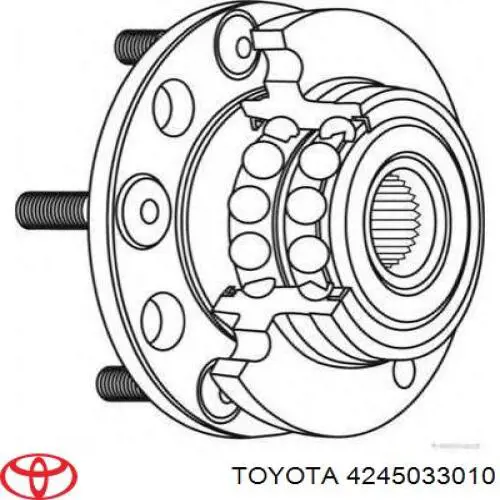 Buje de rueda Toyota 4245006010 precio, desde 77,11 EUR