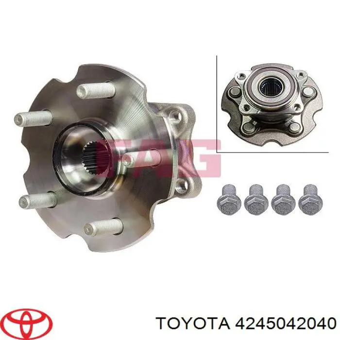 Buje de rueda Toyota 4245042040 precio, desde 92,56 EUR