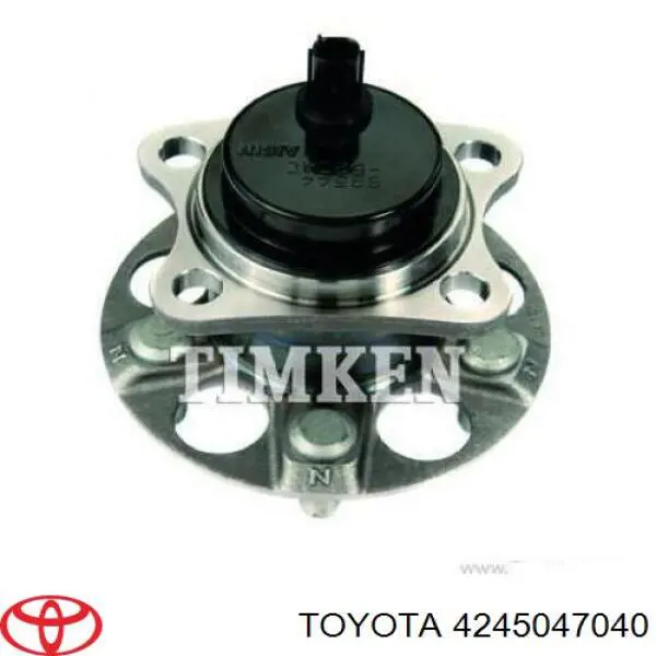 4245047040 Toyota cubo de rueda trasero