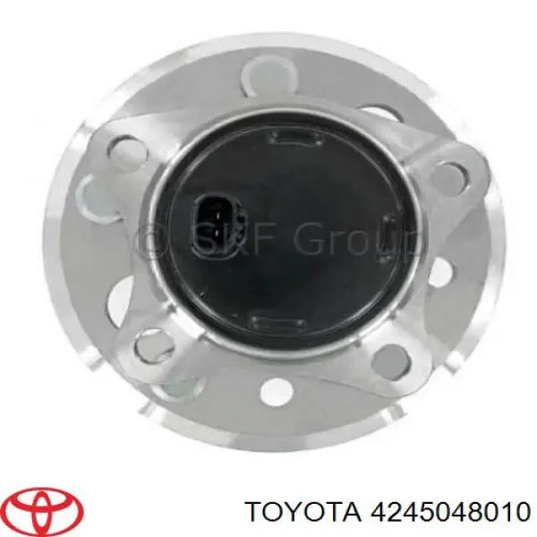 Cubo de rueda trasero derecho 4245048010 Toyota