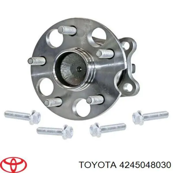 Cubo de rueda trasero derecho 4245048030 Toyota