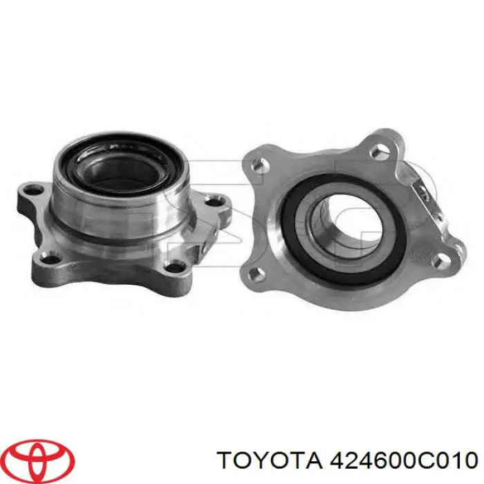 424600C010 Toyota cojinete de rueda trasero