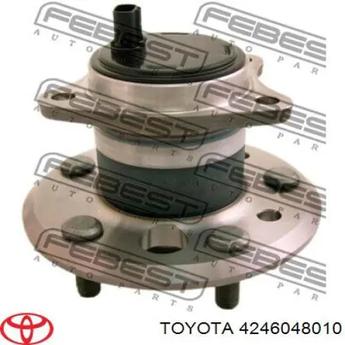 Cubo de rueda trasero izquierdo Toyota 4246048010 precio, desde 65,79 EUR