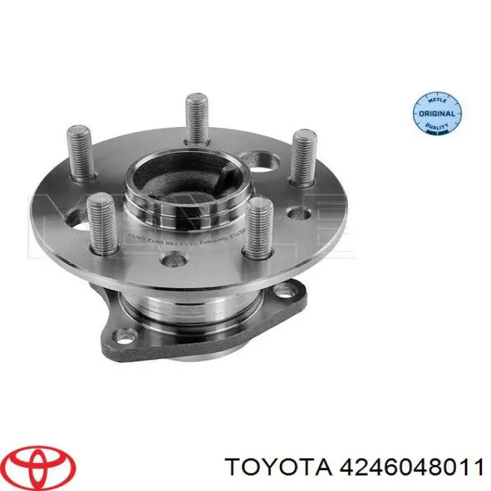 Cubo de rueda trasero izquierdo Toyota 4246048011 precio, desde 65,79 EUR