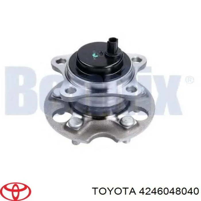 4246048040 Toyota cubo trasero izquierdo