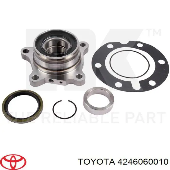Comprar 4246060010 Toyota Cubo de rueda trasero izquierdo