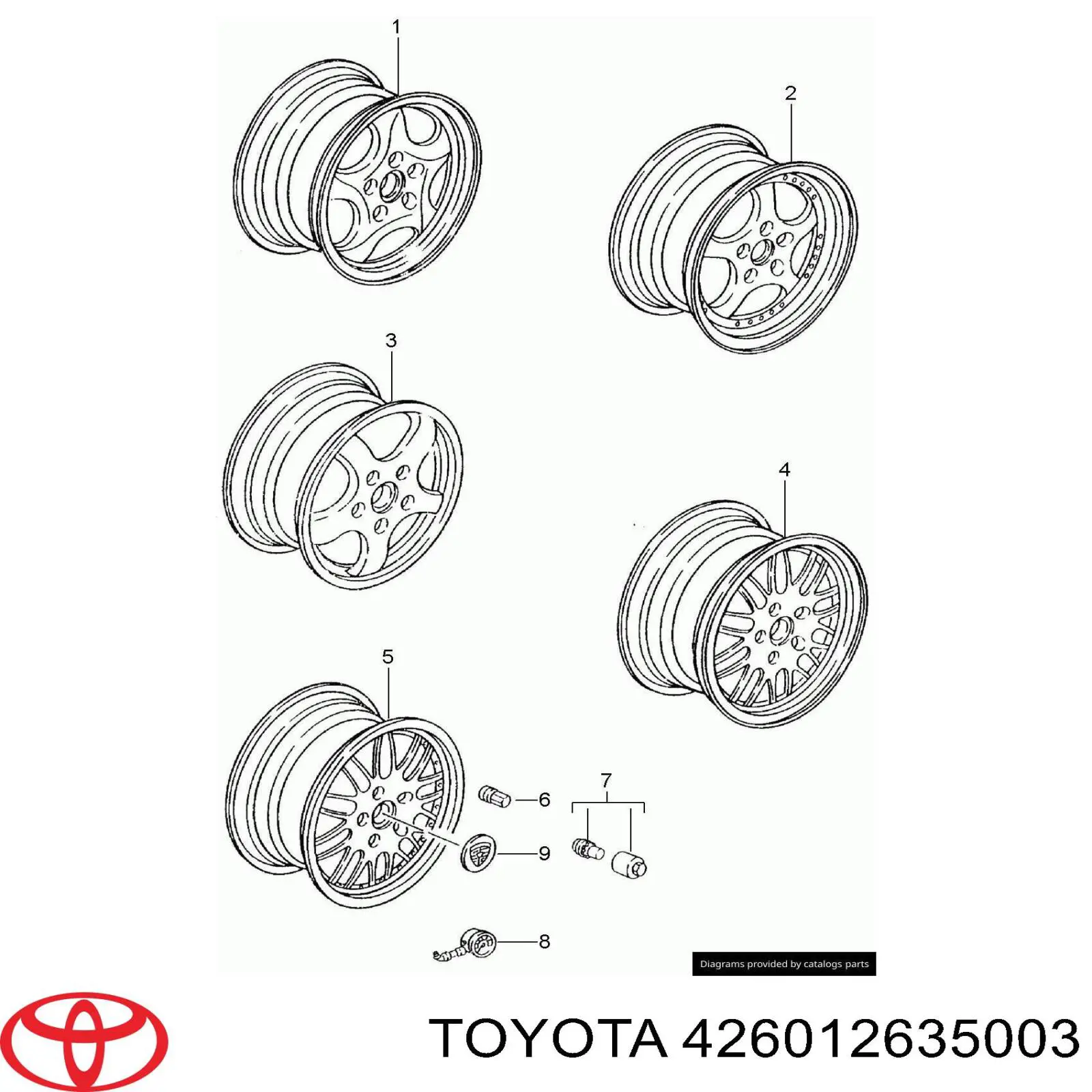 426012635003 Toyota