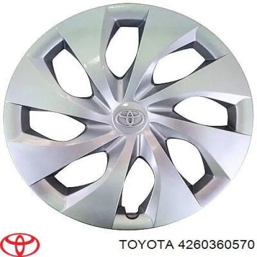 4260360570 Toyota tapacubo rueda