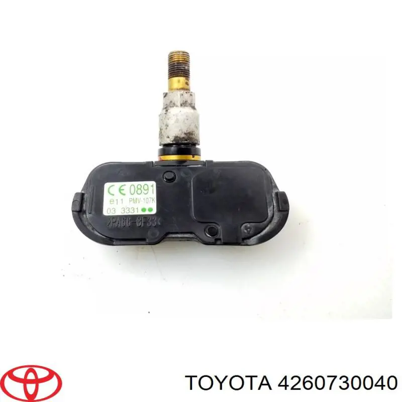 4260730040 Toyota sensor de presion de neumaticos