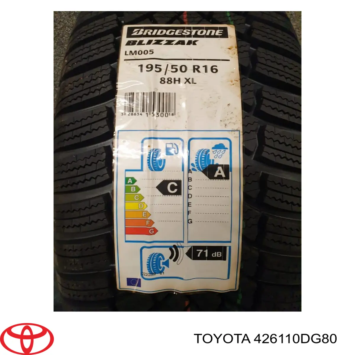 Comprar 426110DG80 Toyota Llantas de acero (Estampado)