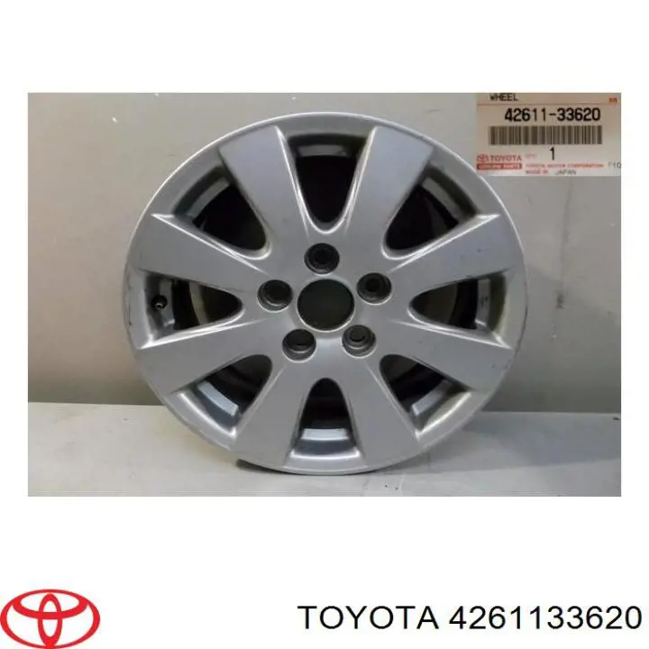 4261133531 Toyota llantas de aleacion, (aleacion de titanio)