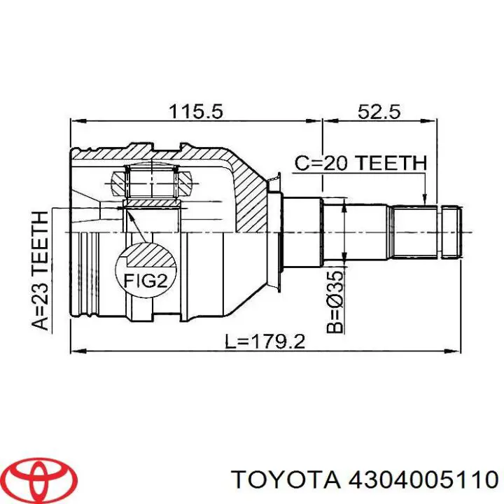 Comprar TIJ0078 Magneti Marelli Junta homocinética interna delantera derecha