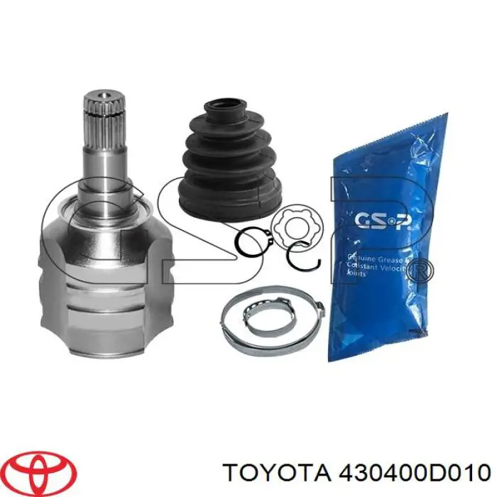 Junta homocinética interna delantera izquierda Toyota 430400D010 precio, desde 56,57 EUR