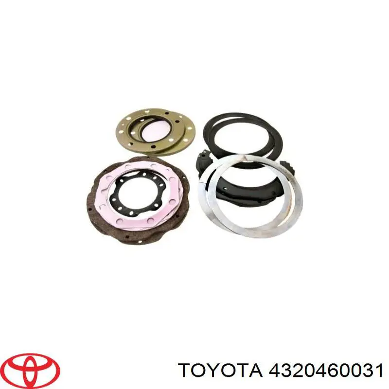 Comprar 4320460030 Toyota Juego de reparación de pivote de muñón de dirección