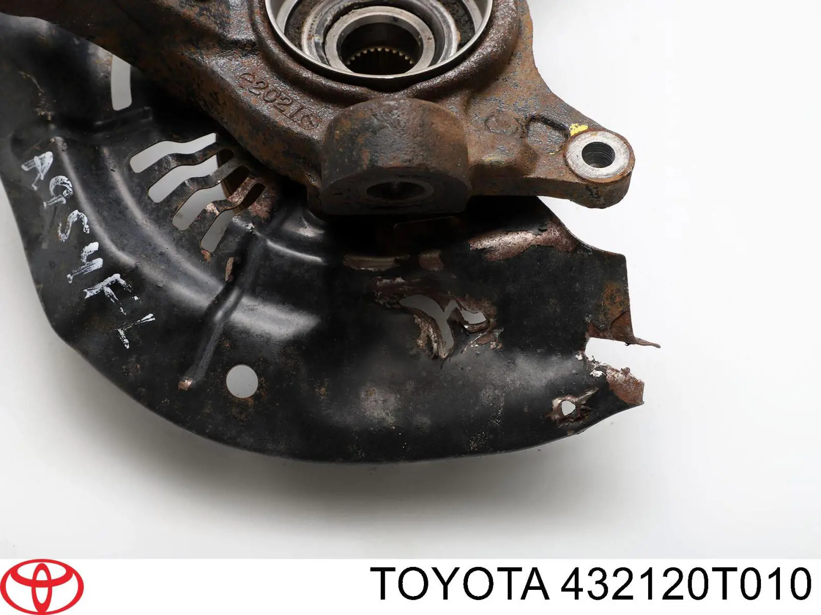 Muñón del eje, suspensión de rueda, delantero izquierdo para Toyota Venza (AGV1, GGV1)