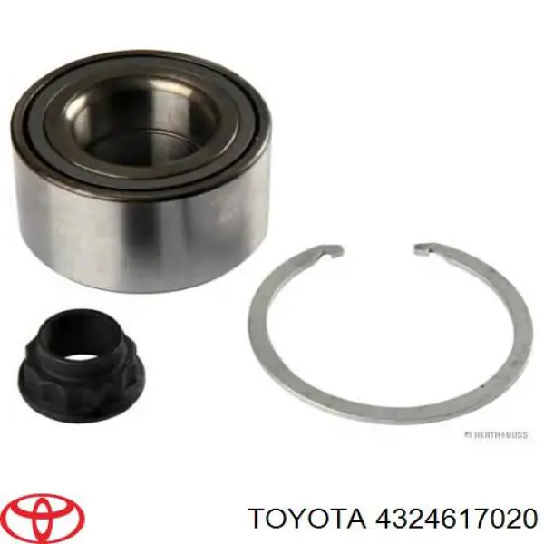 4324617020 Toyota anillo retén, cubo de rueda delantero