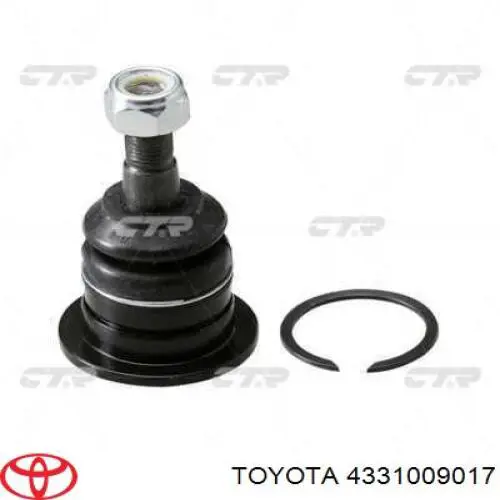 4331009017 Toyota rótula de suspensión superior