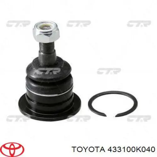 43310-0K040 Toyota rótula de suspensión superior