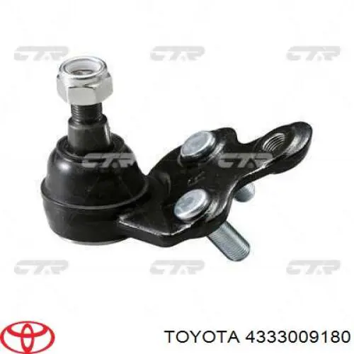 4333009180 Toyota rótula de suspensión inferior derecha