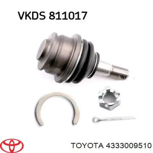 Comprar 4333009510 Toyota Rótula inferior de suspensión