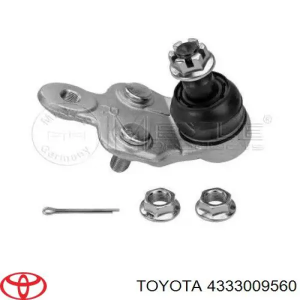 4333009560 Toyota rótula de suspensión inferior derecha