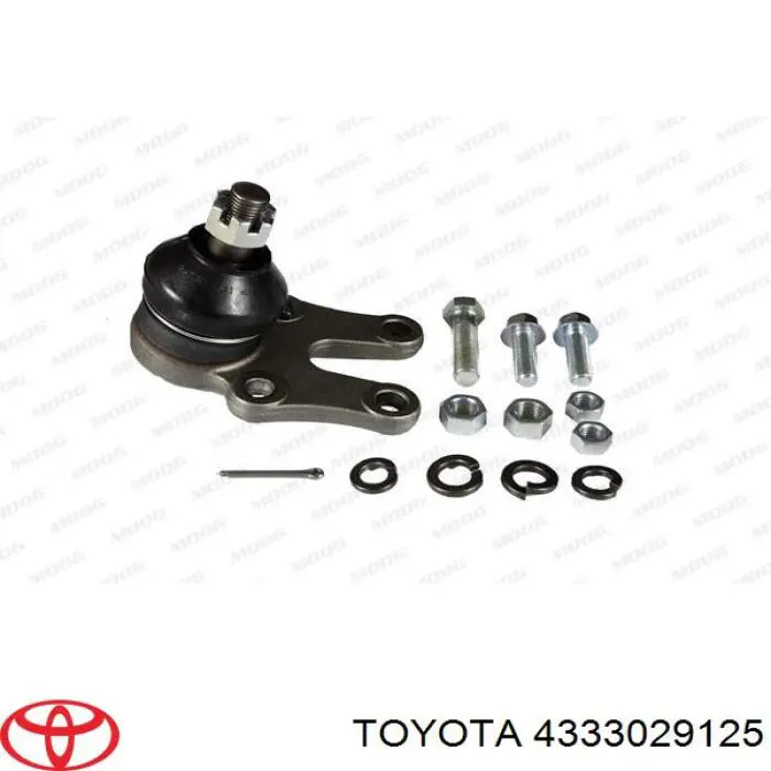 4333029125 Toyota rótula de suspensión inferior