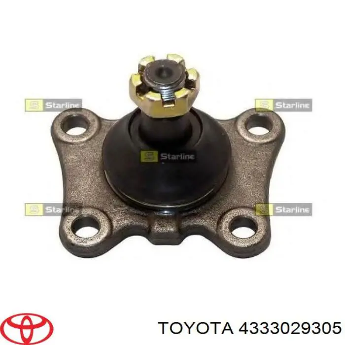 Rótula inferior de suspensión 4333029305 Toyota