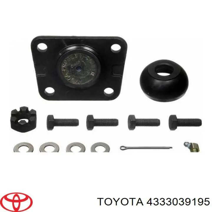 4333039195 Toyota rótula de suspensión inferior