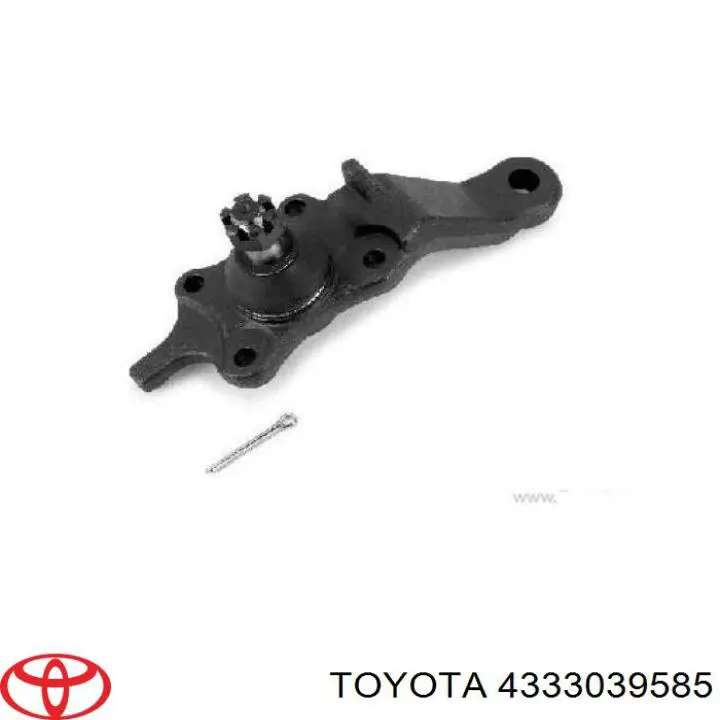 Cojinete de bola inferior derecho Toyota 4333039585