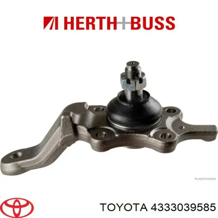4333039585 Toyota Soporte de bola inferior derecho