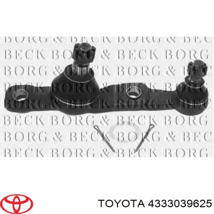 Rótula de suspensión inferior derecha Toyota 4333039625 precio, desde 39,08 EUR