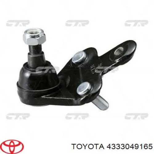 Comprar 4333049165 Toyota Rótula de suspensión inferior derecha