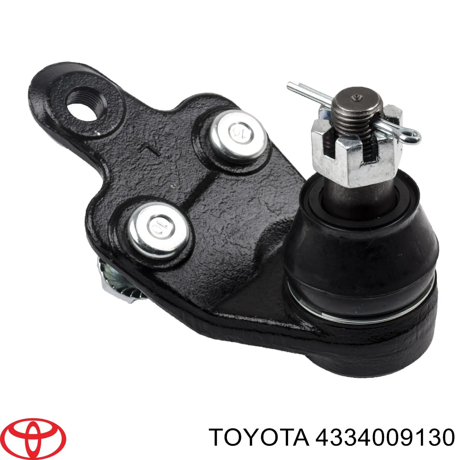 4334009130 Toyota rótula de suspensión inferior izquierda