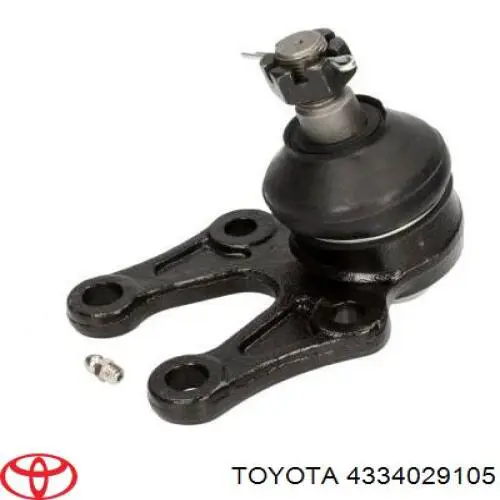 4334029105 Toyota rótula de suspensión inferior