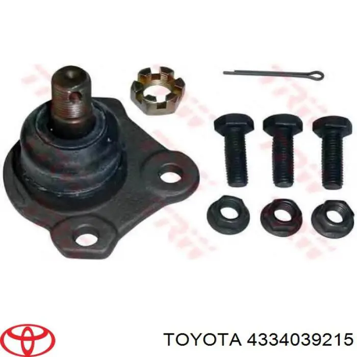 4334039215 Toyota rótula de suspensión inferior