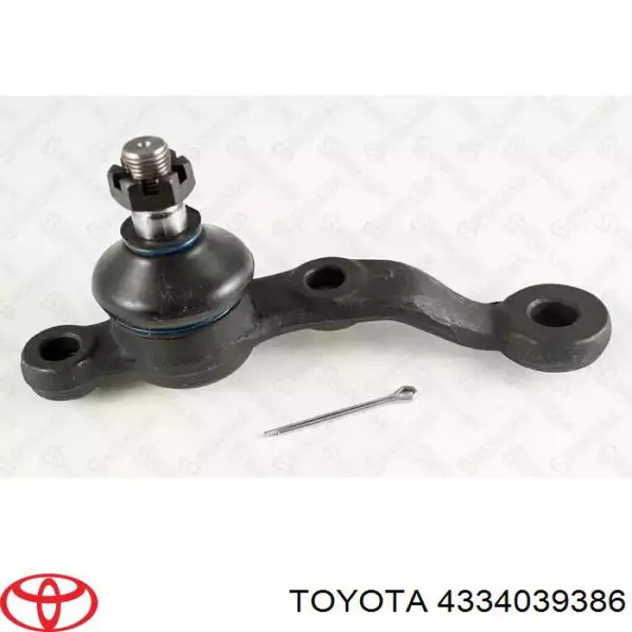 4334039386 Toyota rótula de suspensión inferior izquierda