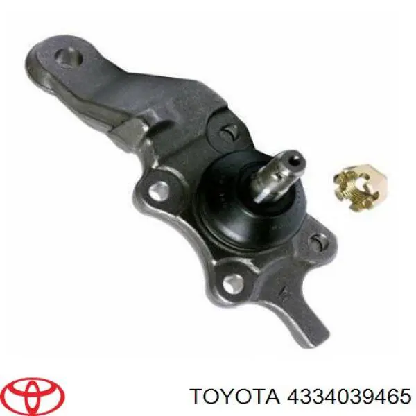 Rótula de suspensión inferior izquierda 4334039465 Toyota