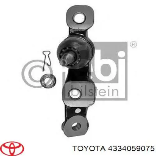 Rótula de suspensión inferior izquierda Toyota 4334059075 precio, desde 65,20 EUR