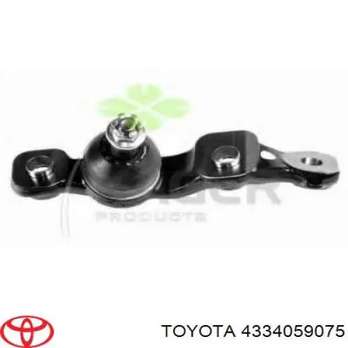 4334059075 Toyota rótula de suspensión inferior izquierda