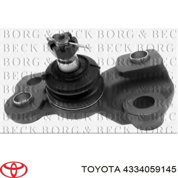 4334059145 Toyota Rótula de suspensión inferior izquierda