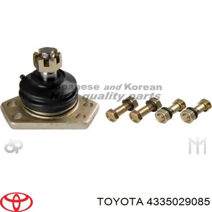 4335029085 Toyota rótula de suspensión superior