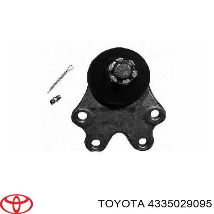 4335029095 Toyota rótula de suspensión superior